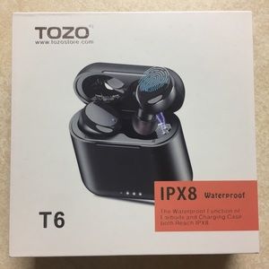 TOZO T6 Wireless Earbuds with Charging Case
